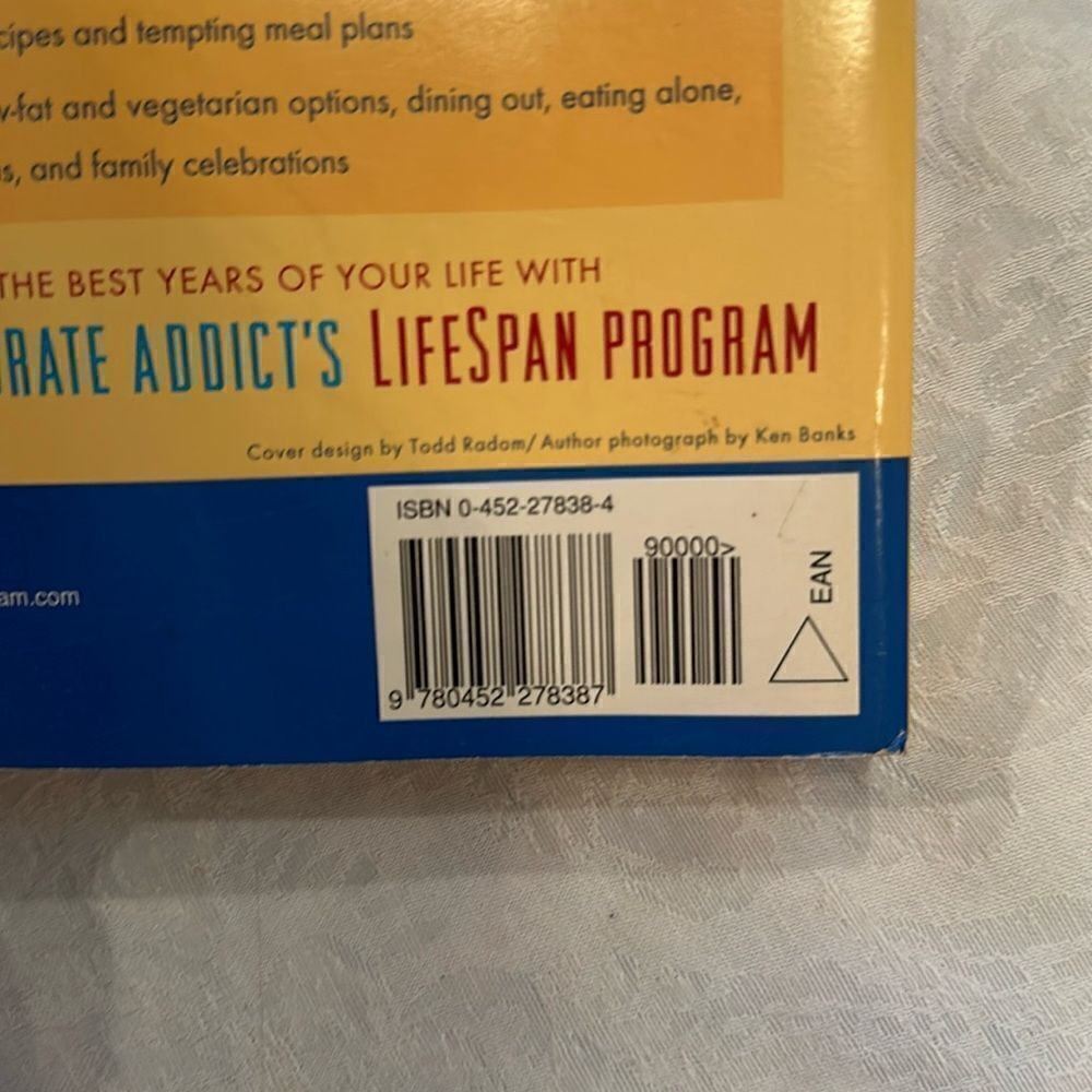 Cookbook Paperback Carbohydrate Addict’s Lifespan Program  Heller - Picture 4 of 12